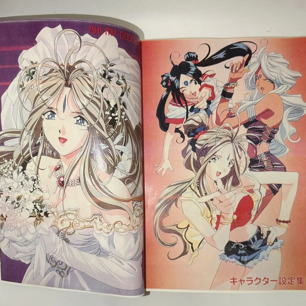 Ah! My Goddess - Belldandy Anime Original Line Art Collection Storyboard & Setting Materials Book 328 Pages