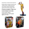 21cm Anime Saitama Figures One Punch-Man Action Figurine Pvc Statue Room Model Doll Decoration Collectible Ornaments Toys Gifts