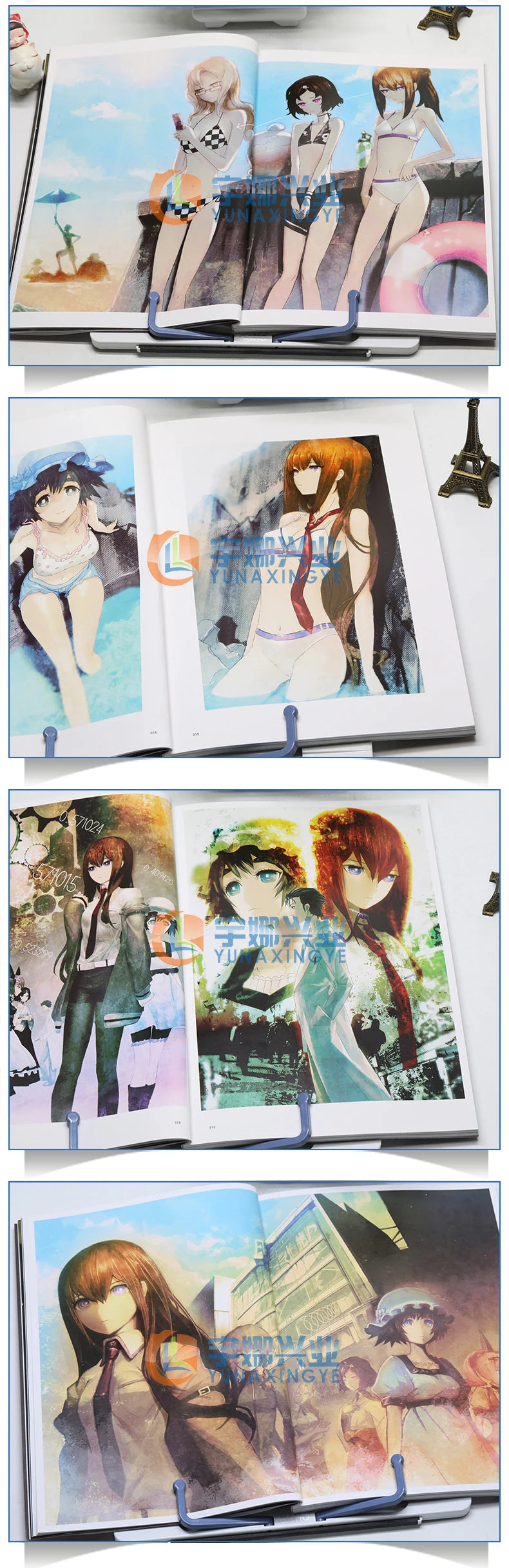 "Steins;Gate Artbook" Artbook Game Book Japanese Anime Character Setting Artbook
