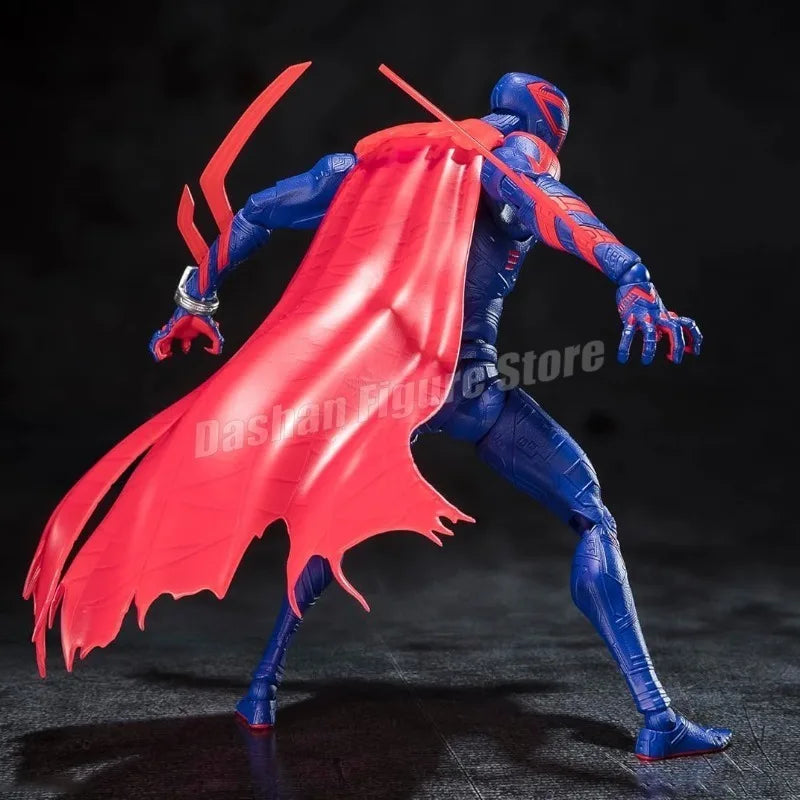 SHF Miguel O'Hara Miles Gwen Action Figure PVC Movable Collection Across the Spider-Verse Figures Superhero CT O Hara Model Toys
