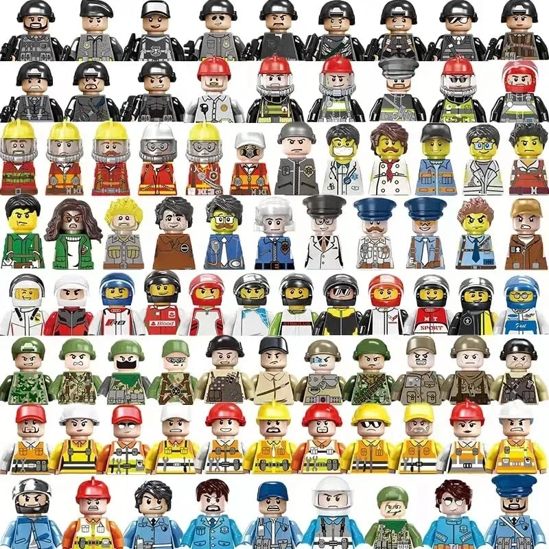 20-300Pcs Action Figure Hero Anime Figure Fan Room Decor Assembling Model Characters Figurine Bricks Anime Figure Fan Christmas
