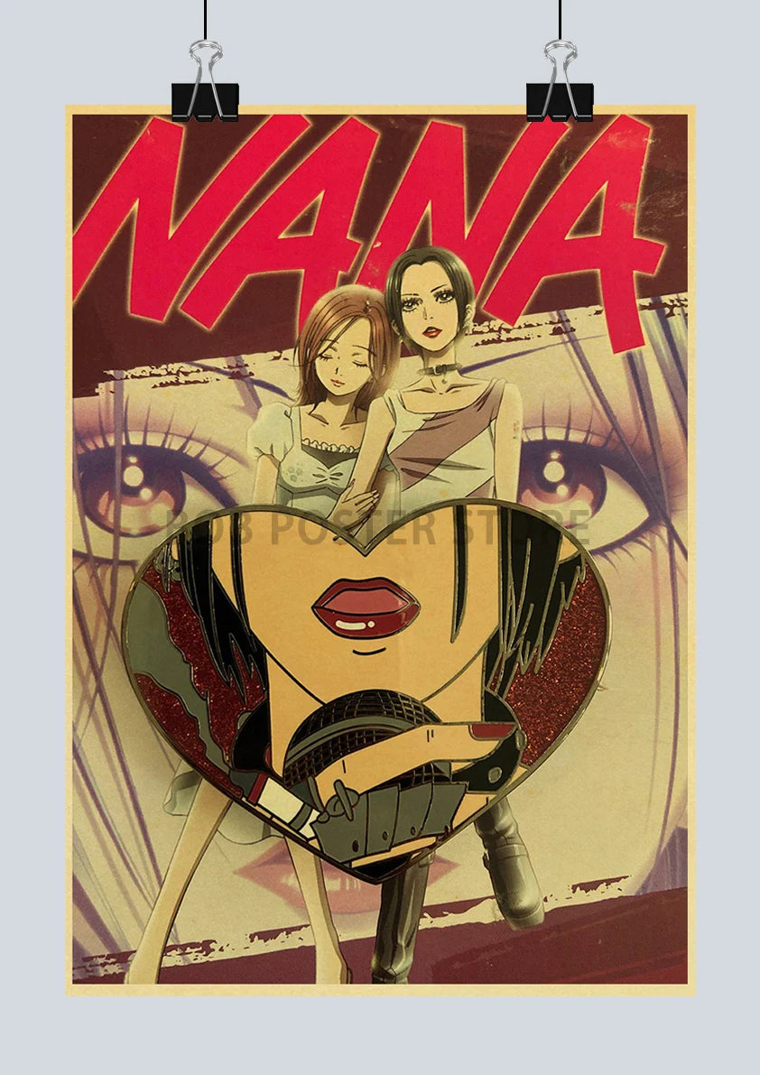 NANA Retro Kraft Paper Poster