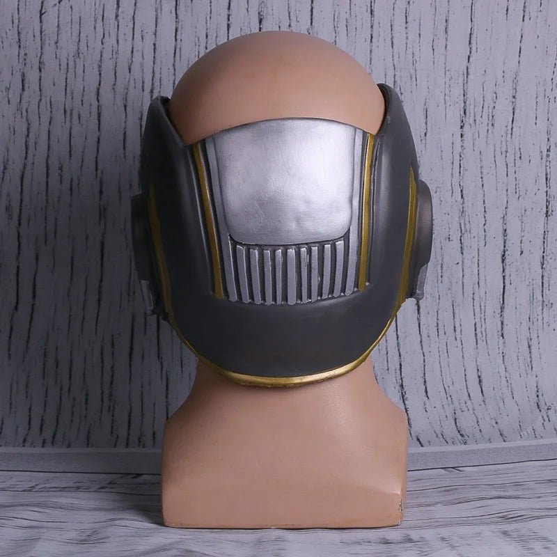 Cosplay Star Lord LED Helmet Latex Mask Infinity War Peter Jason Quill LED Mask Superhero Halloween Party Props