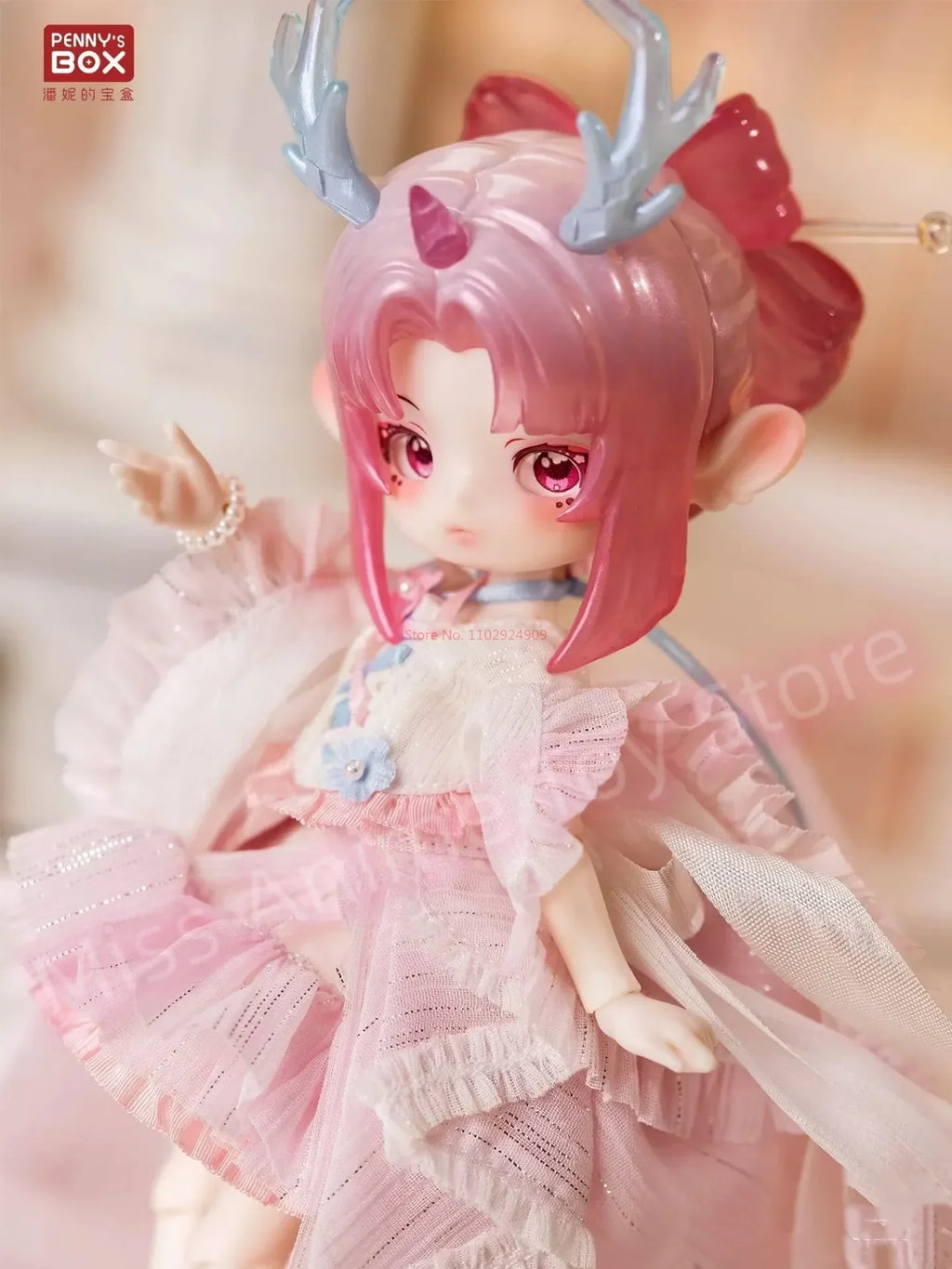 Penny Box Anime Figure Antu 2024 Action Figures Peach Branch Summer Restrictions Special Edition Model Dolls Children Toy Gifts