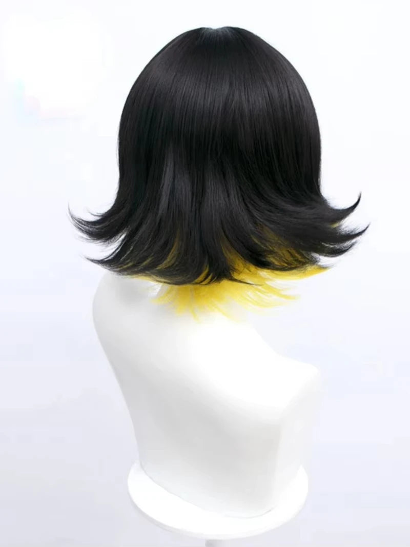 Anime Cosplay  Role Play High Temperature Silk with Hair Net Costume Wigs Character Props