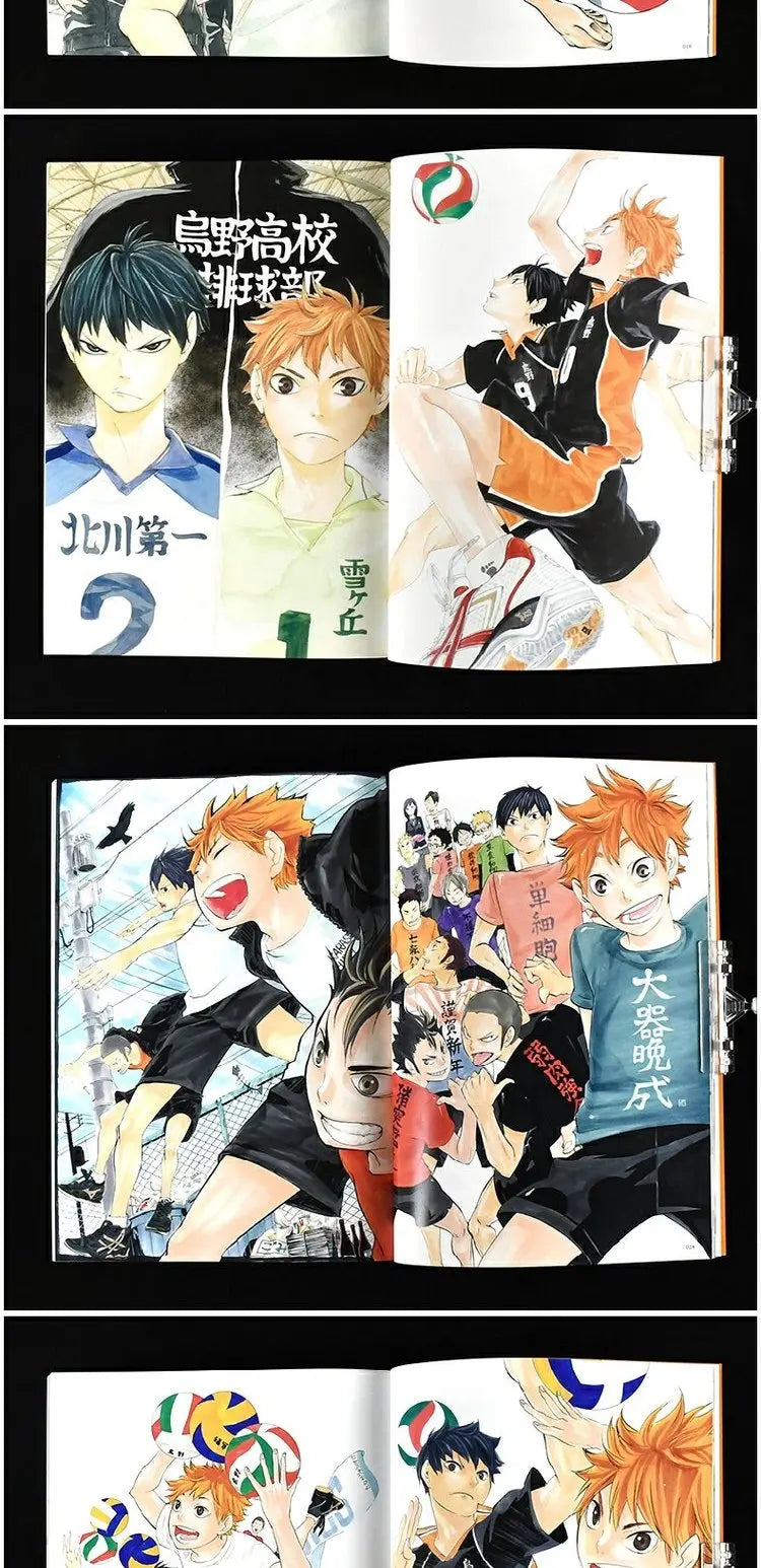 Japan Anime Haikyu Art Collection Cartoon Book Japanese Edition Comic Book Hinata Shoyo japanes