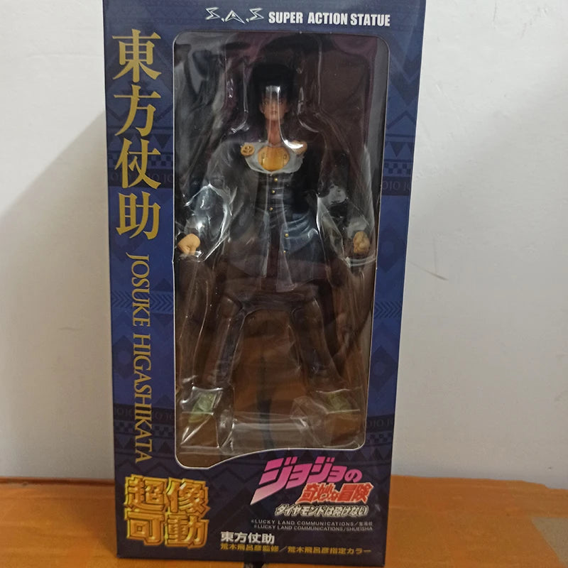 Anime Jojo Bizzare Adventure Figure Jotaro Kujo Star Platinum Kujo Jotaro Group Josuke Higashikata Killer Queen Second Figures