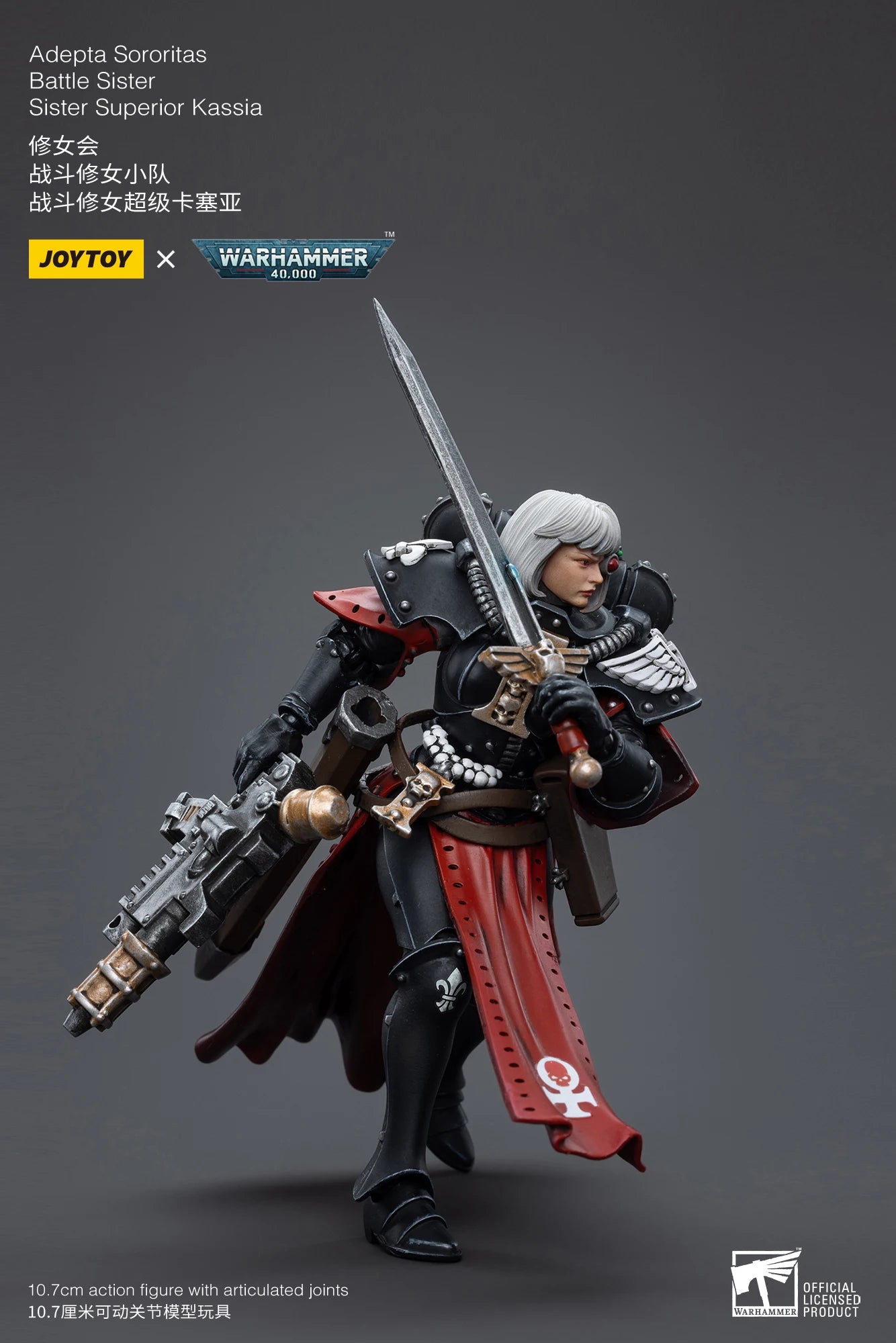 JOYTOY 1/18 Action Figure 40K The Horus Heresy Battle Sister Figures And Mechas Anime Military Model
