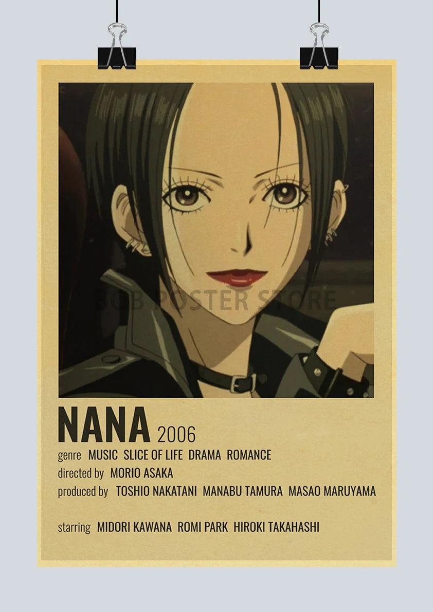 NANA Retro Kraft Paper Poster