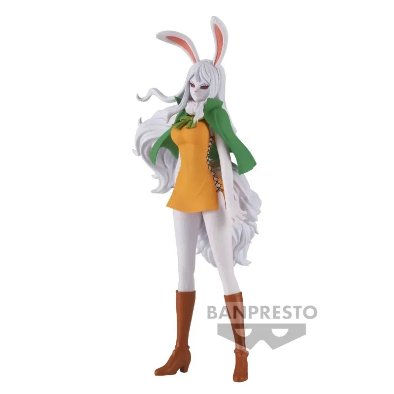 Bandai Original BANPRESTO Anime ONE PIECE DXF Carrot Wano Country PVC Action Figures Collection Model Ornament Toy