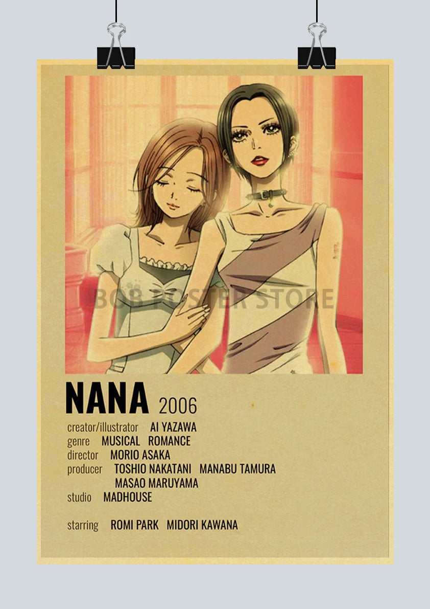 NANA Retro Kraft Paper Poster
