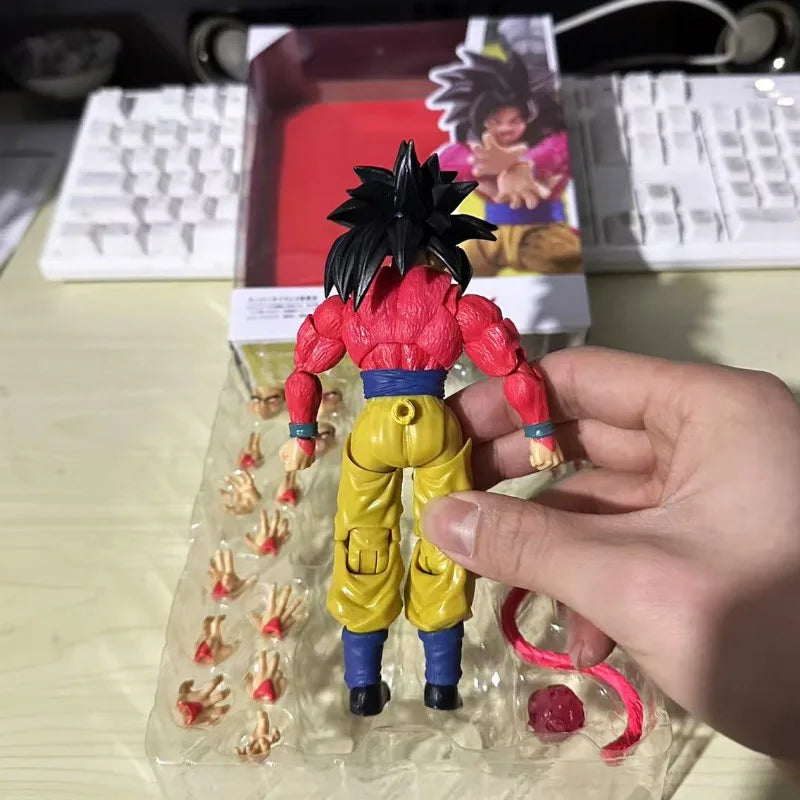 Anime Super Dragon Ball Heroes Figures Combats Vegeta Action Figure Bejita Movable Collection Doll Shf Saiyan Vegeta Model Toys
