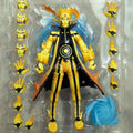 NARUTO Shippuden Action Figure SHF Uzumaki Naruto Kurama Figures 16cm Anime Rasengan Movable Model Toys Desktop Ornaments Doll