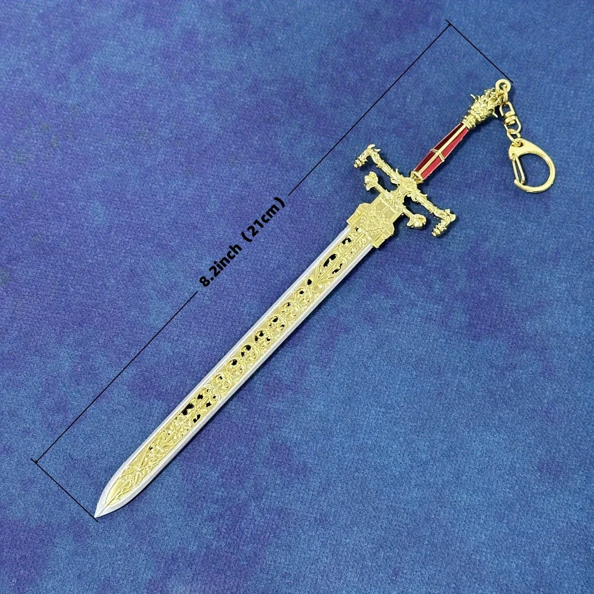 8.6inch Metal Elden Ring Katana Anime Ninja Knife Real Japanese Katana Steel Royal Greatsword Original Samurai Sabre Toy Gift