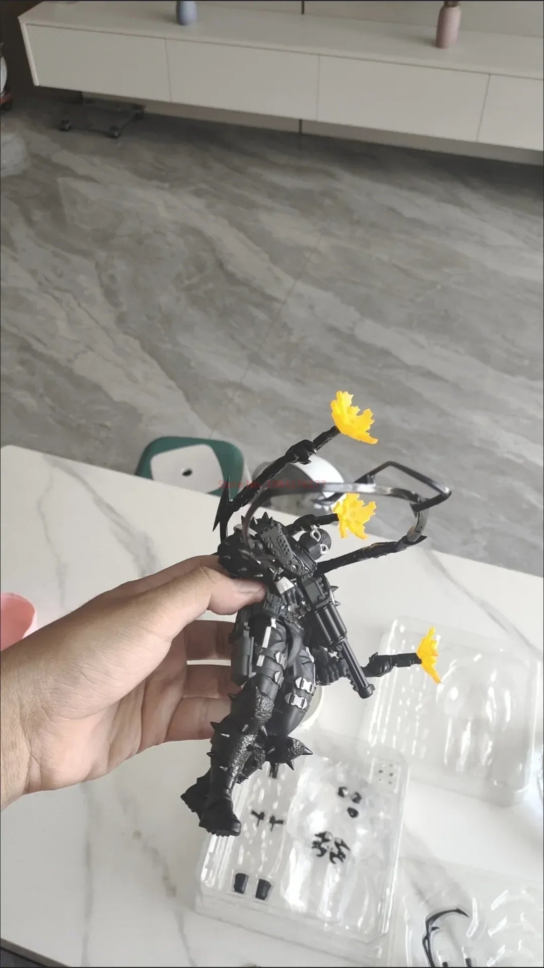 In Stock Mess Toys Black Suit Neighbor Symbiote Spider Figure Scarlet Spider Kaine Parker Red Anime Action Figure Toys Gifts
