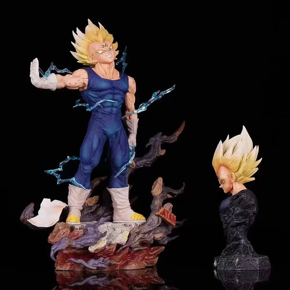 20cm/7.87inth Anime Dragon Ball Z Majin Vegeta Figure Pvc Action Figures Vegeta Figurine Gk Statue Collection Model Toys