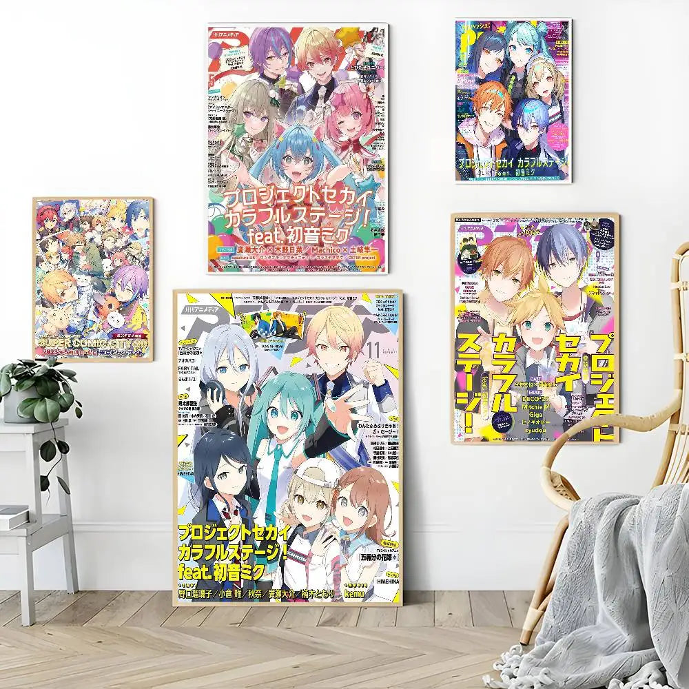Project Sekai Anime Poster