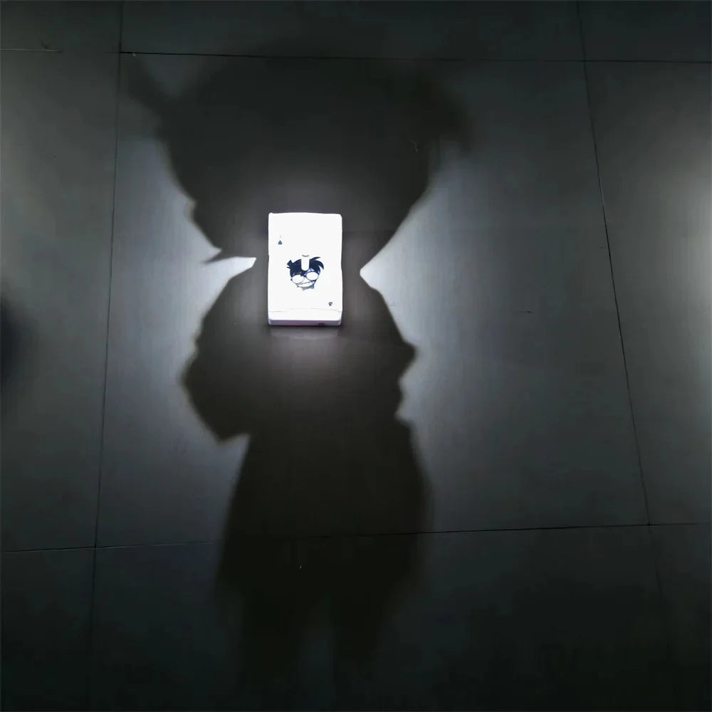 LED Anime Shadow Projection Lamp Creative Silhouette Night Light Room Decor Atmosphere Lamp Gift Anime Fans Bedroom Party Decor