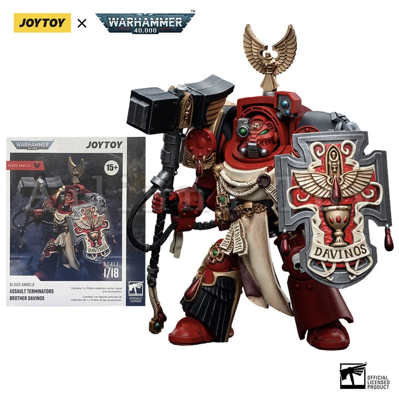 JOYTOY 1/18 Action Figure 40K The Horus Heresy Blood Angels Figures & Mechas Anime Collection Model Toy