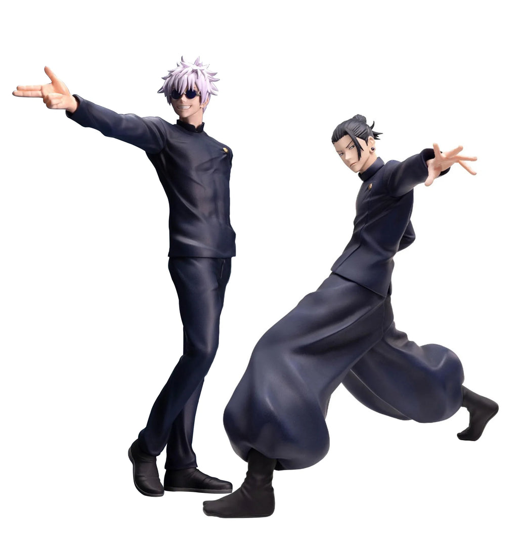 2pcs/set JJK Anime Figures Gojo SATORU and Geto Suguru Action Figure Geto Suguru figurine Collectible Model Dolls toy anime Gift