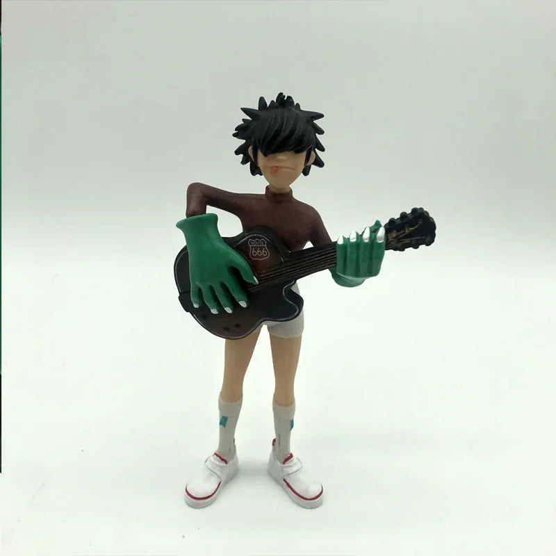 UK Virtual Gorillaz Band Action Figure HIP HOP Rock Band Member Resin Collection 2D Noodle Murdoc Russel Figures Model Toy Gifts
