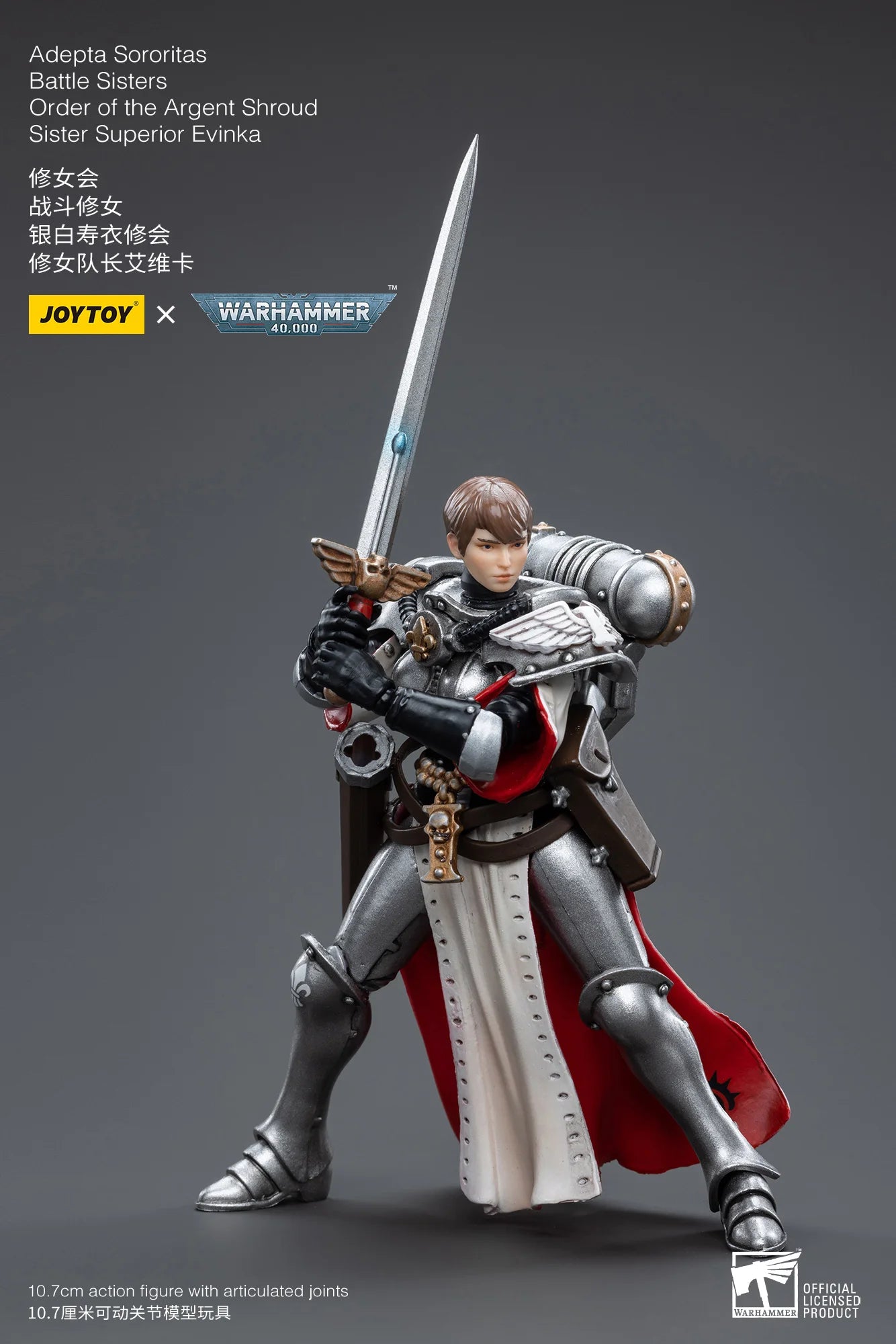 JOYTOY 1/18 Action Figure 40K The Horus Heresy Battle Sister Figures And Mechas Anime Military Model