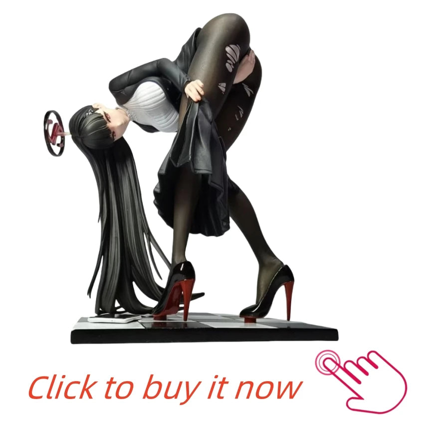 26CM Maxcute Hentai Alvina-chan Uniform Bunny Girl figure PVC Action Anime model Game statue Adult Collectible Doll toys gift