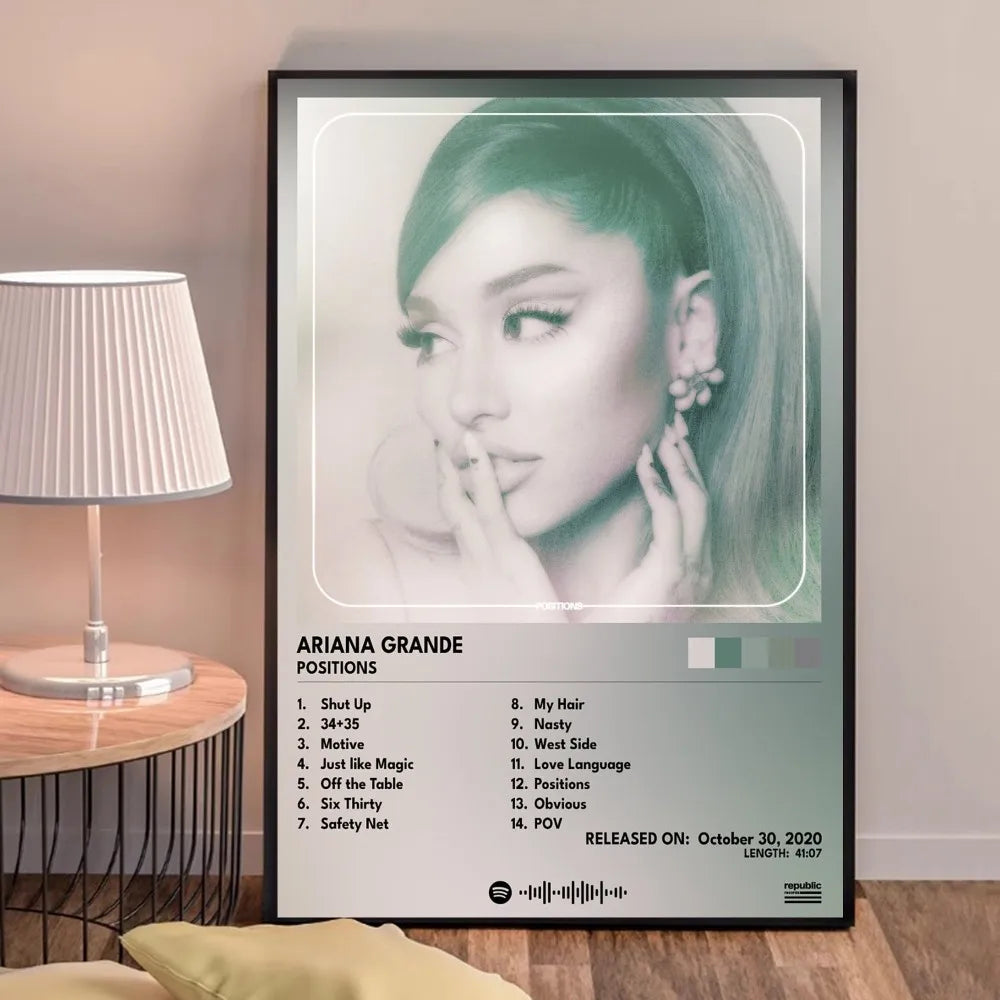Ariana Grande Anime Poster