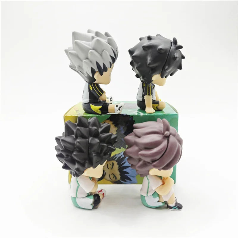Japan Anime Haikyuu Gashapon Capsule Toy Oikawa Tooru Iwaizumi Hajime Bokuto Kotaro Akaashi Keiji Figures Sleep Doll Toys Model