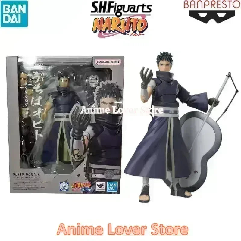 Bandai SHF Naruto Uzumaki Naruto Uchiha Sasuke Madara Haruno Sakura Hatake Kakashi Jiraiya Orochimaru Anime Figures