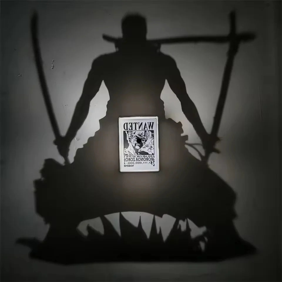 New Led Anime Shadow Projection Lamp Creative Silhouette Night Light Bedroom Decor Ornament Atmosphere Lamp Party Friend Gift