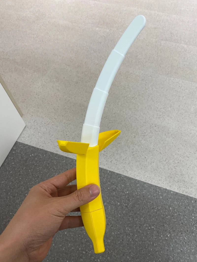 Gravity Katanas Sword Banana Shape Retractable Swords Decompression Katana Stress Relief Toy Knife Chindren Christmas Gifts