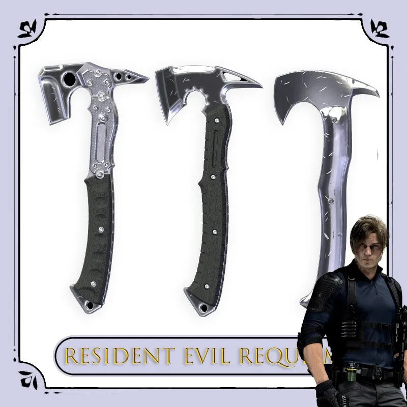Men's Cosplay Prop Game Halloween Axe Cosplay Prop 3D Printed Plastic Axe Model Costume Accessories