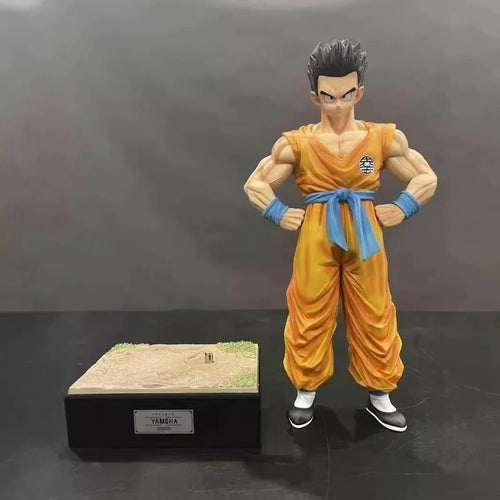 31cm Anime Dragon Ball Z Yamcha Figure Yamcha Figurine Pvc Action Figures Gk Statue Collection Model Toys Gifts