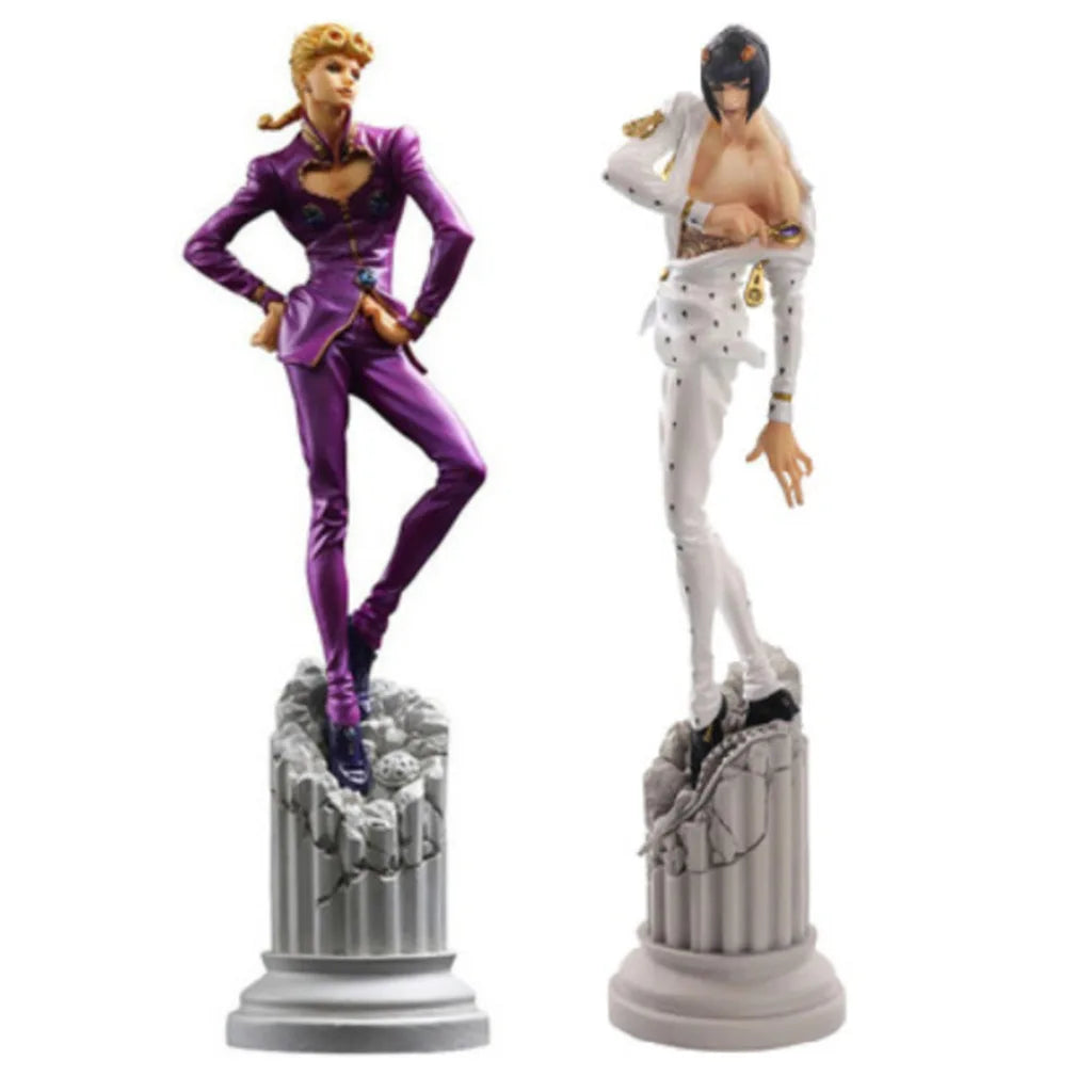 Anime Jojo Bizzare Adventure Figure Jotaro Kujo Star Platinum Kujo Jotaro Group Josuke Higashikata Killer Queen Second Figures