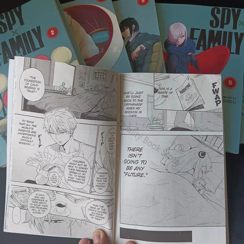 English Version Japanese Anime SPY×FAMILY Official Comic Book Volume (Spy Play House) Espionage, Action, Family, Comedy Book