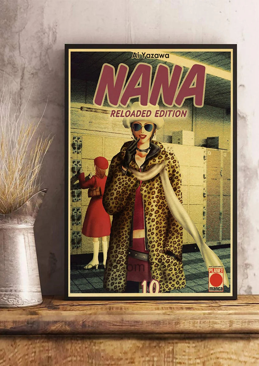 NANA Retro Kraft Poster