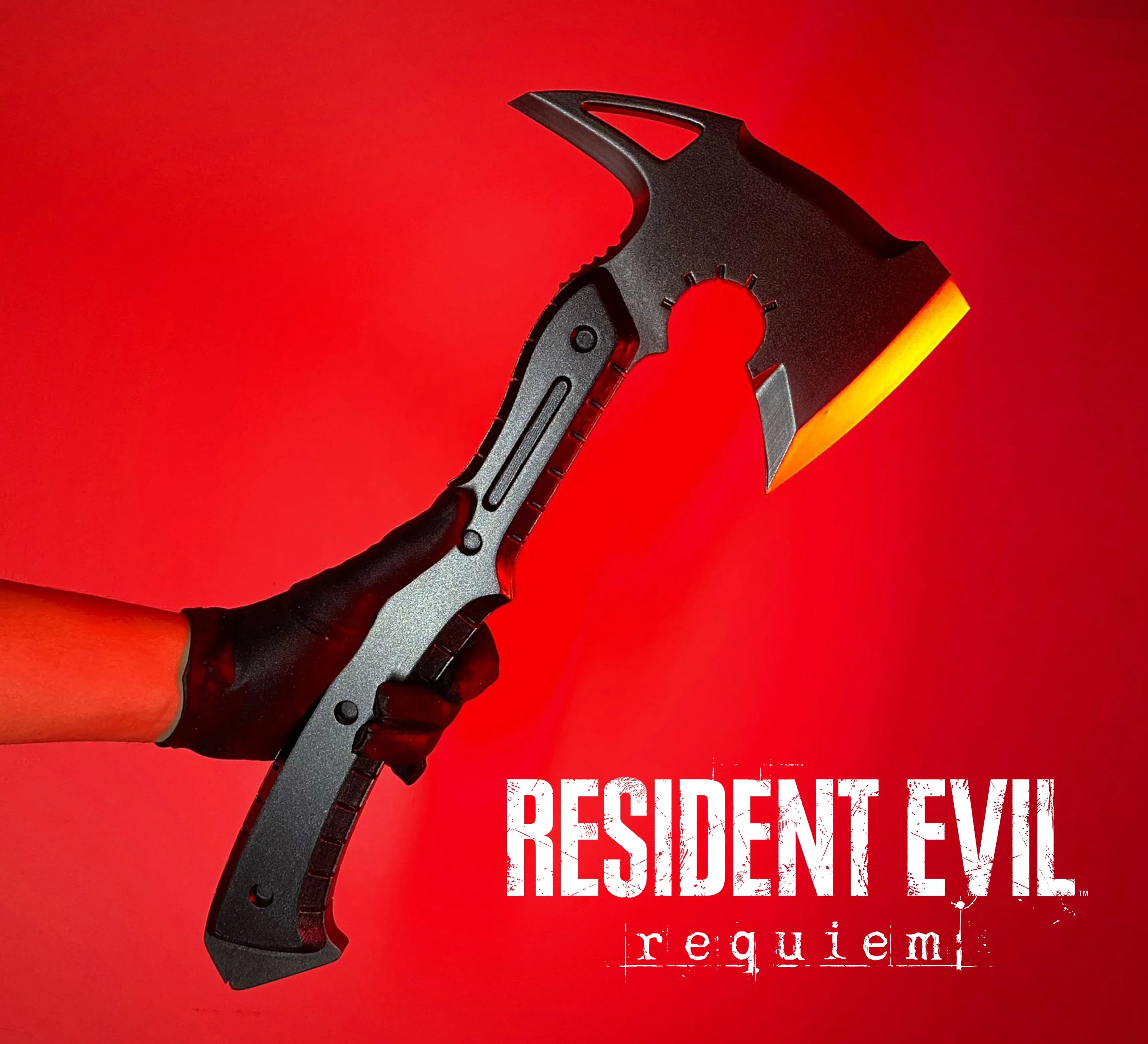 Men's Cosplay Prop Game Halloween Axe Cosplay Prop 3D Printed Plastic Axe Model Costume Accessories