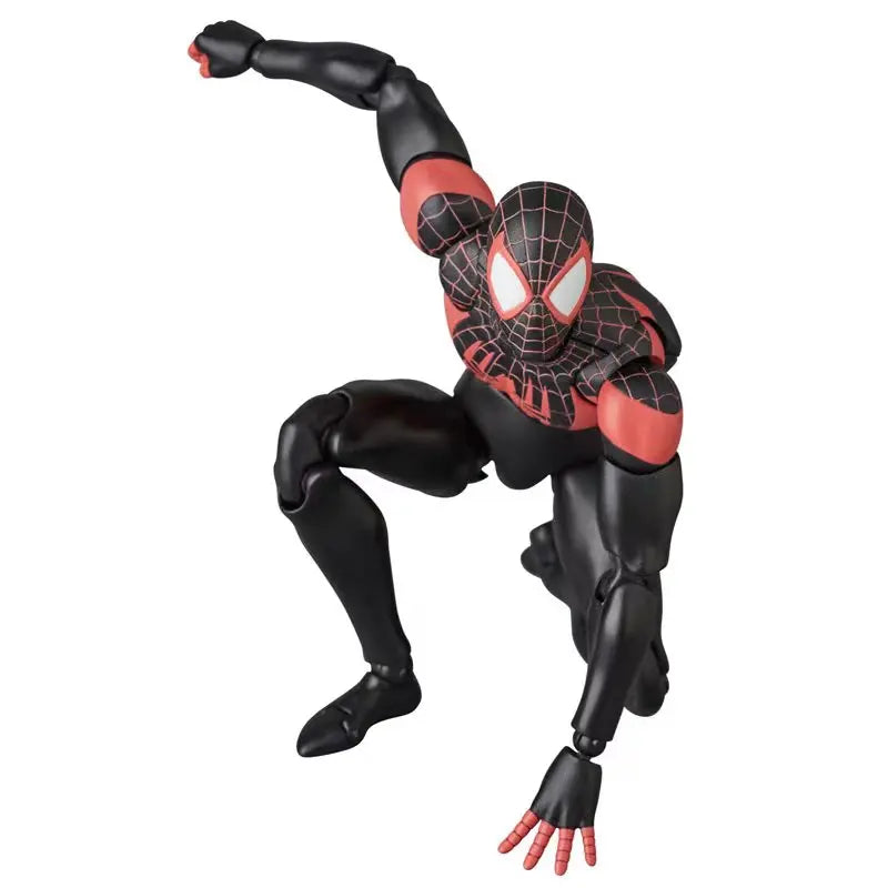 Ct Ko Miles Spiderman Action Figures Mafex 092 Spider Man Movable Statues Model Doll Collectible Ornaments Children Gifts