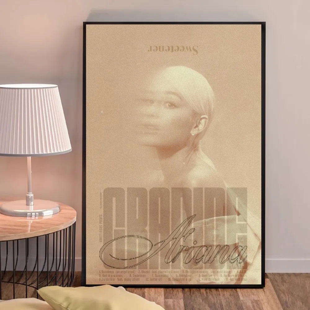 Ariana Grande Anime Poster