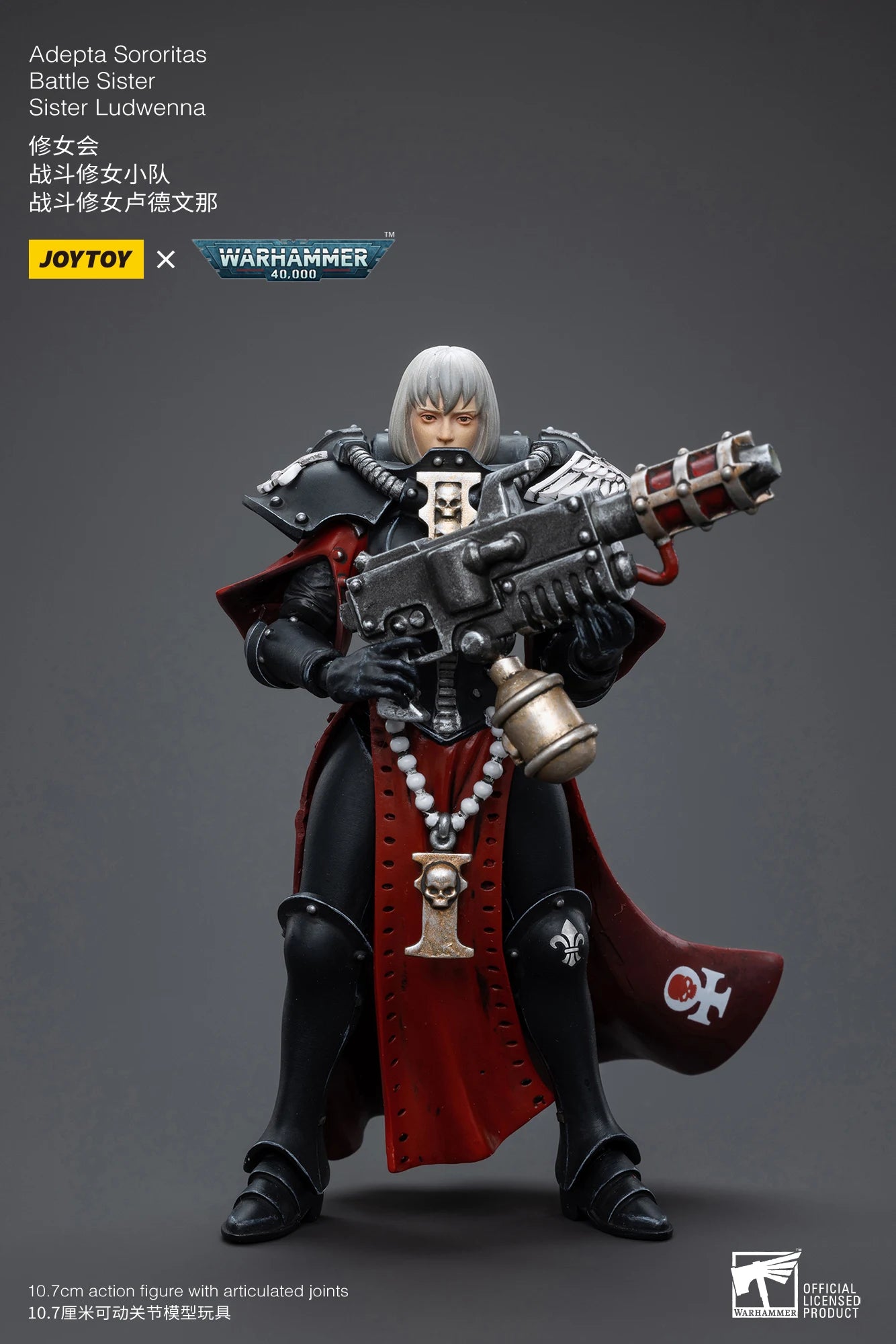 JOYTOY 1/18 Action Figure 40K The Horus Heresy Battle Sister Figures And Mechas Anime Military Model
