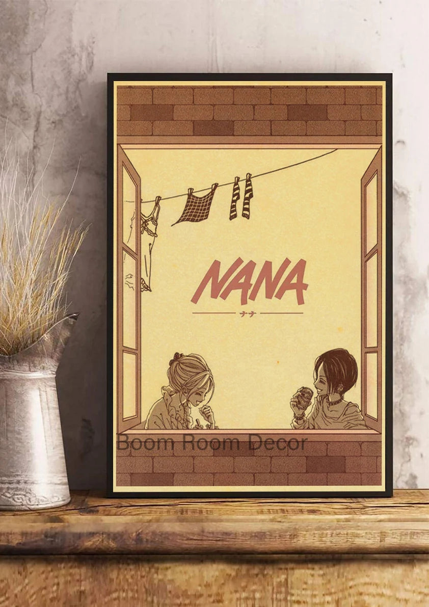 NANA Retro Kraft Poster