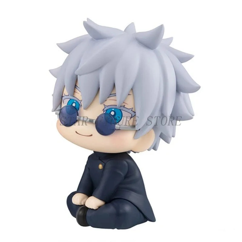 10cm Jujutsu Kaisen Action Figure Look Up Satoru Gojo Geto Suguru Figures Model Toys Q Version Anime LK Figurine PVC Collection