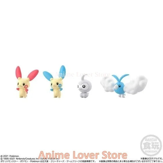 Bandai Original Scale World POKEMON Hoenn Region May Brendan Swablu Altaria Ralts Gardevoir Anime Figures Toys