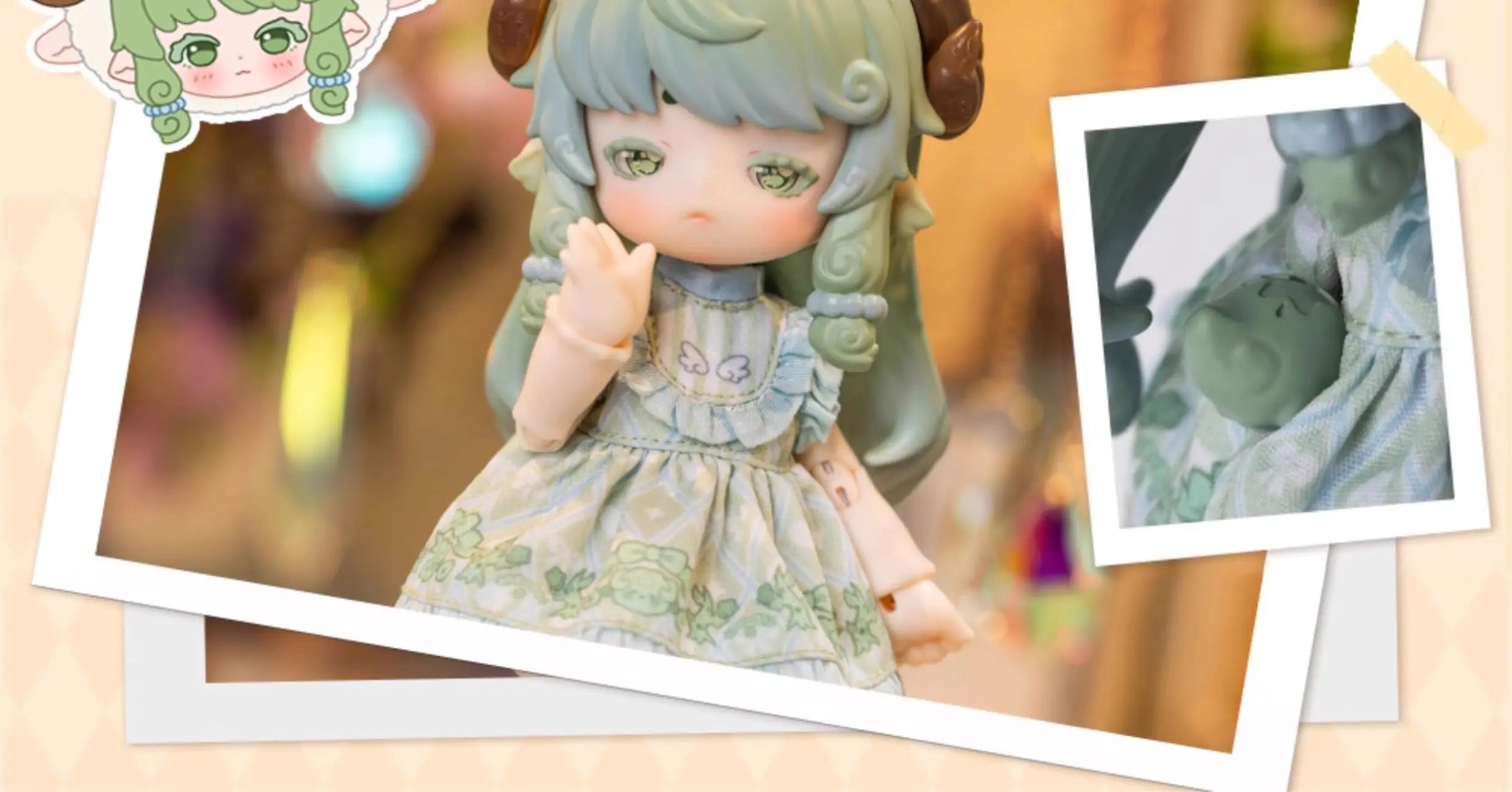 Penny'S Box Antu Cute Beast Magic Series Blind Box 1/6 Bjd  Kawaii Dolls  Action Anime Figures Toys  Cute Figure Toy Gift