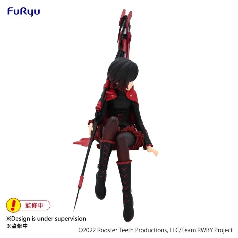 In Stock FURYU Original Noodles Stopper Figure RWBY Ruby Rose Anime Action Figures Toys for Boys Girls Kids Gift