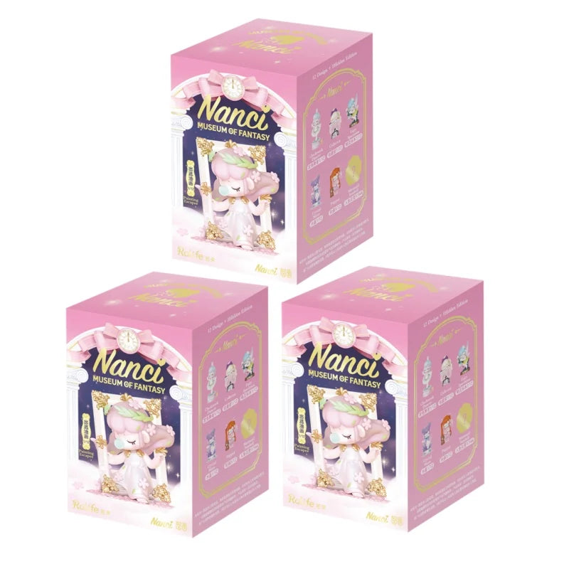 Robotime Rolife Nanci Museum Of Fantasy Blind Box Action Figures Doll Toys Surprise Box Lady Toys for Children Friends - ZOXX0