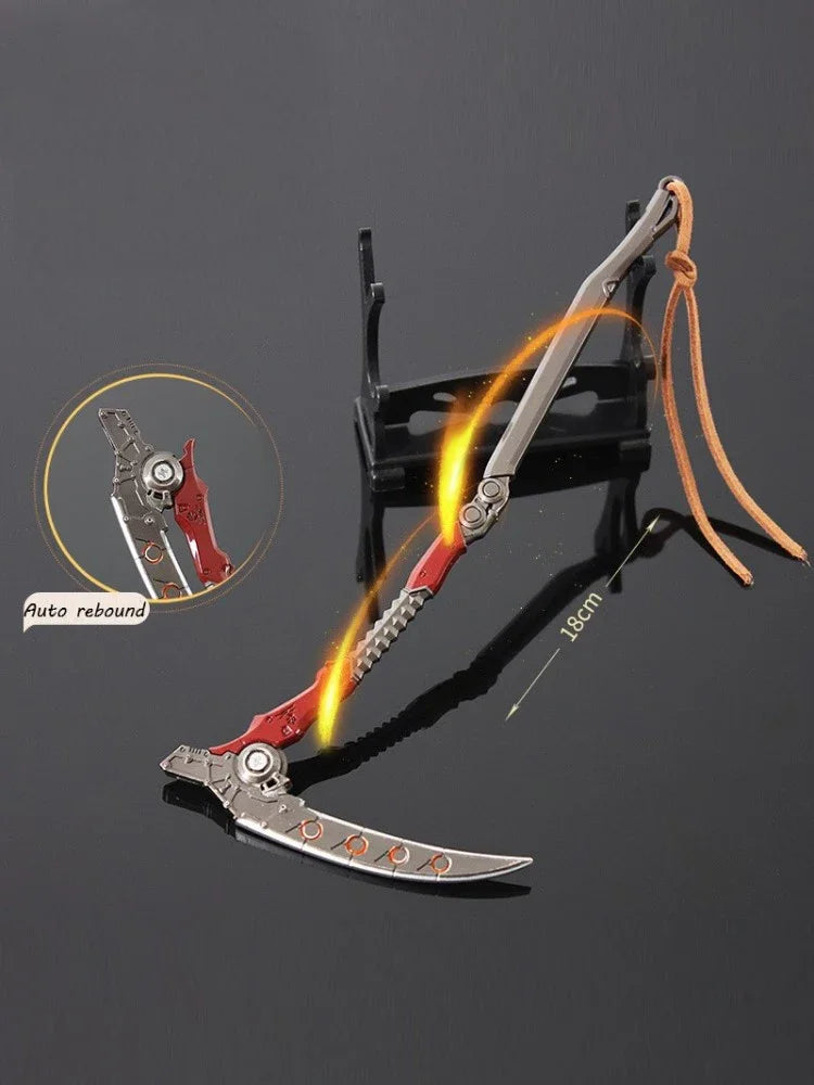 Apex Legends Heirloom Weapon Keychain18cm Dead Man's Curve Game Swords Metal Model 1 Real Katanas Coaplay Prop Gifts Toys Knife