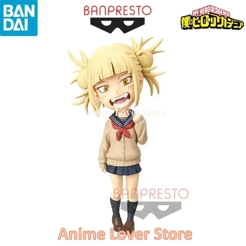Bandai Banpresto Original My Hero Academia WCF VO.6 Himiko Toga Dabi Shigaraki Tomura Overhaul Anime Figures Toys for Kids Gift