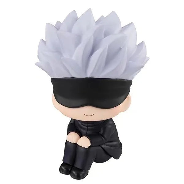 Anime Jujutsu Kaisen Gojo Satoru Itadori Yuji Kawaii Q Ver Action Figures Collection Cute PVC GK Model Doll Toy Gift For Friends